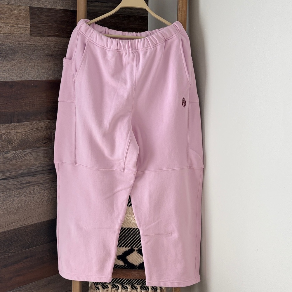 🆕 Free People Top Score Barrel Sweatpants - Picture 6 of 8
